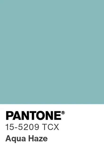 5209 Color Code PANTONE 15-5209 TCX Aqua Haze - Pantone色号库|Pantone潘通中国官网