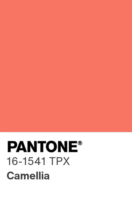 PANTONE 16-1541 TPG Camellia - Pantone色号库|Pantone潘通中国官网