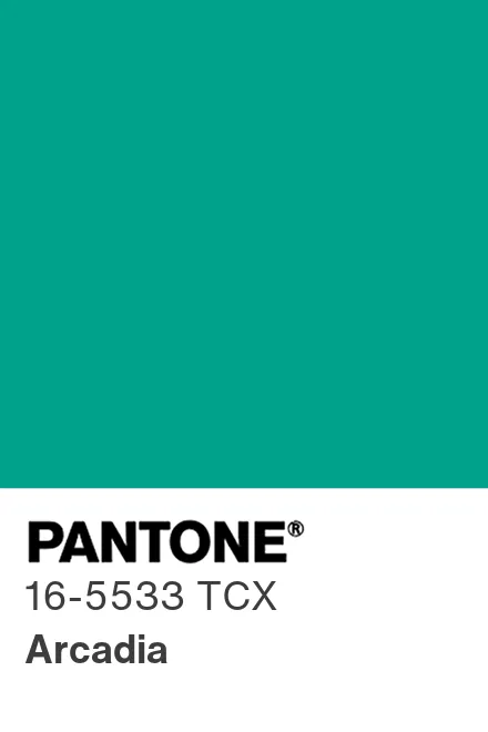 PANTONE 16-5533 TCX Arcadia - Pantone色号库|Pantone潘通中国官网