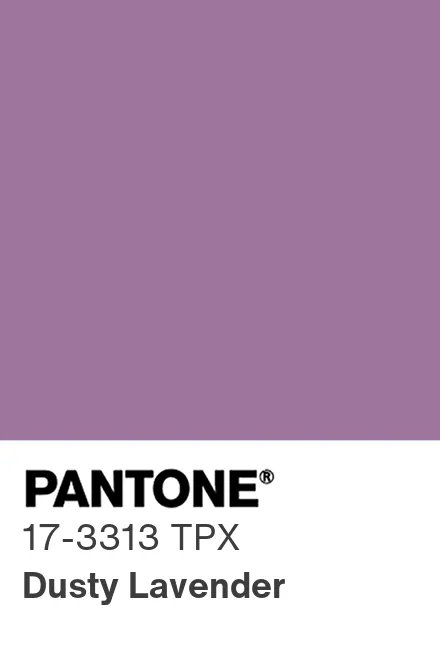 PANTONE 17-3313 TPG Dusty Lavender - Pantone色号库|Pantone潘通中国官网