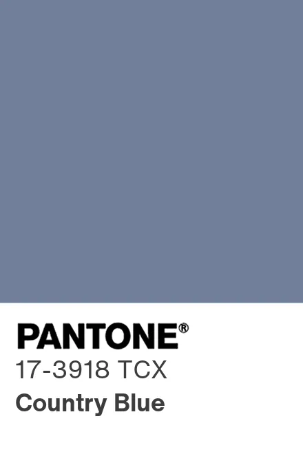 PANTONE 17-3918 TCX Country Blue - Pantone色号库|Pantone潘通中国官网