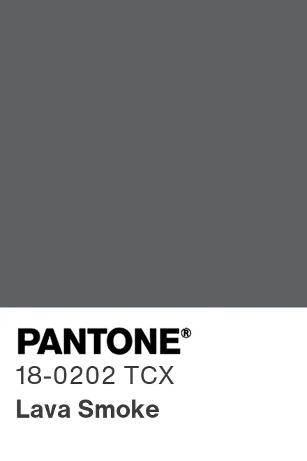 PANTONE 18-0202 TCX Lava Smoke - Pantone色号库|Pantone潘通中国官网