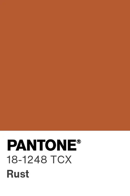PANTONE 18-1248 TCX Rust - Pantone色号库|Pantone潘通中国官网