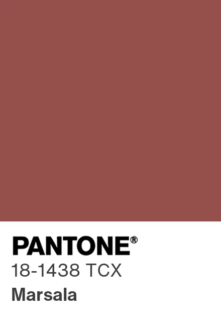 Pantone Color of the Year Chip