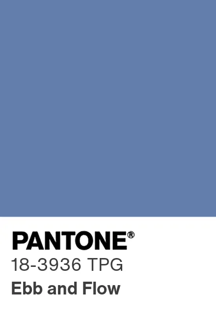 Ebb Color Code PANTONE 18-3936 TPG Ebb and Flow - Pantone色号库|Pantone潘通中国官网
