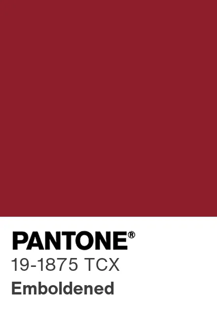 PANTONE 19-1875 TCX Emboldened - Pantone色号库|Pantone潘通中国官网