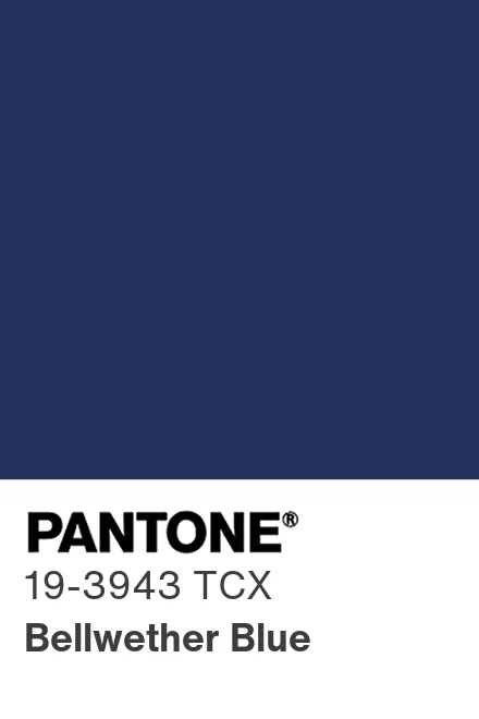 PANTONE 19-3943 TCX Bellwether Blue - Pantone色号库|Pantone潘通中国官网