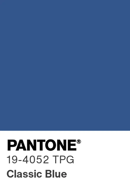 PANTONE 19-4052 TPG Classic Blue - Pantone色号库|Pantone潘通中国官网