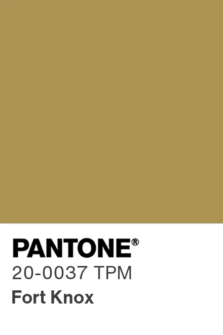 PANTONE 20-0037 TPM Fort Knox - Pantone色号库|Pantone潘通中国官网