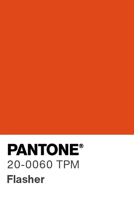 PANTONE 20-0060 TPM Flasher - Pantone色号库|Pantone潘通中国官网