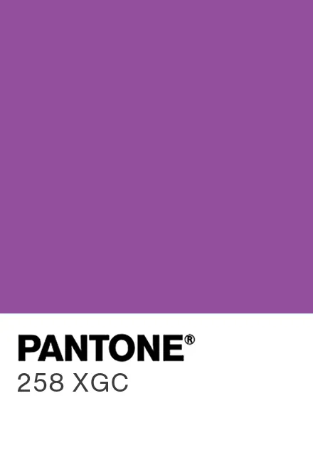 PANTONE 258 XGC - Pantone色号库|Pantone潘通中国官网