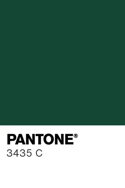 PANTONE 3435 C - Pantone色号库|Pantone潘通中国官网